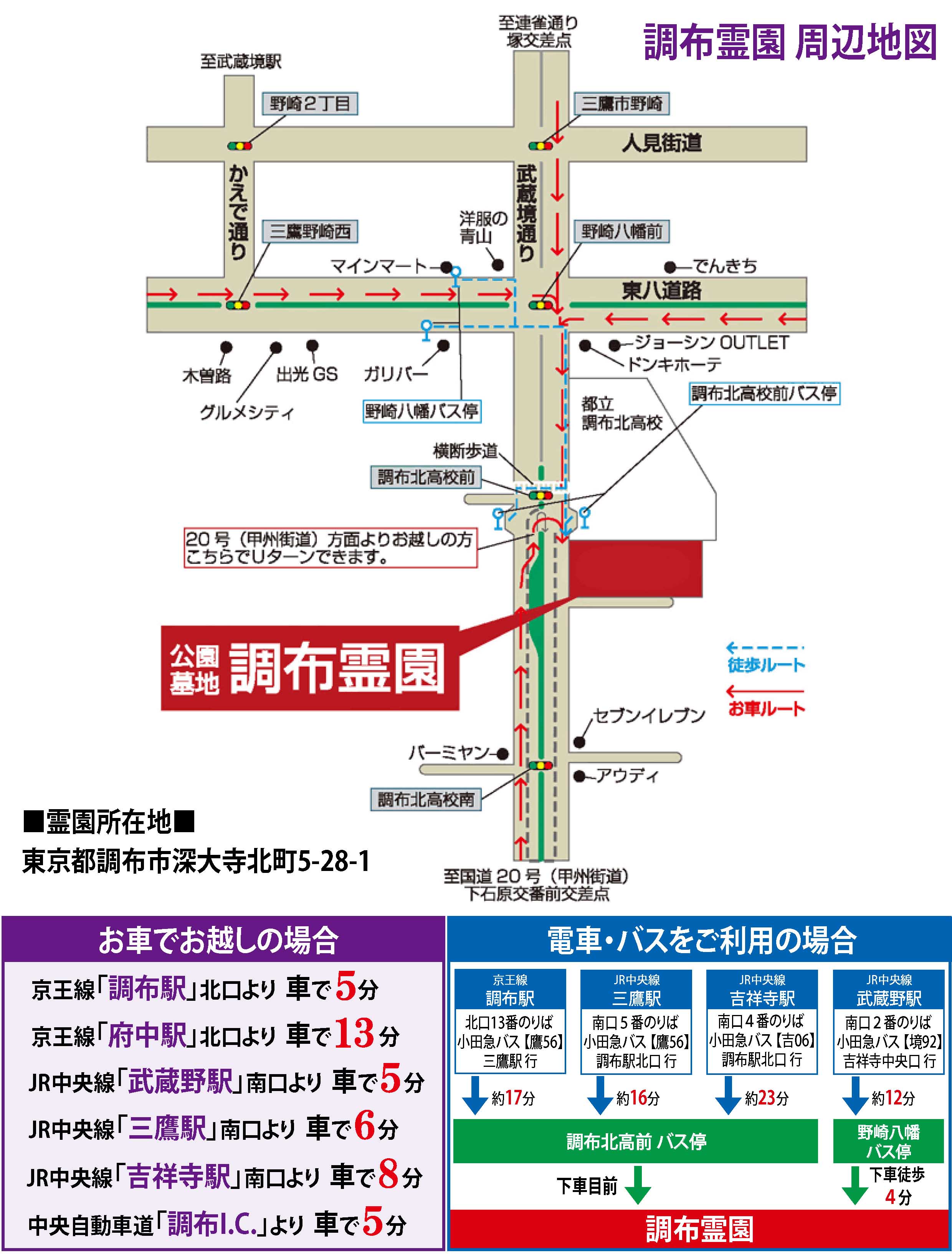 現地拡大地図